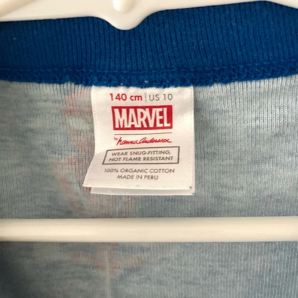 Hanna Andersson Spider-Man Long Sleeve Pajama Set Size 10